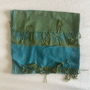Teal Pashmina